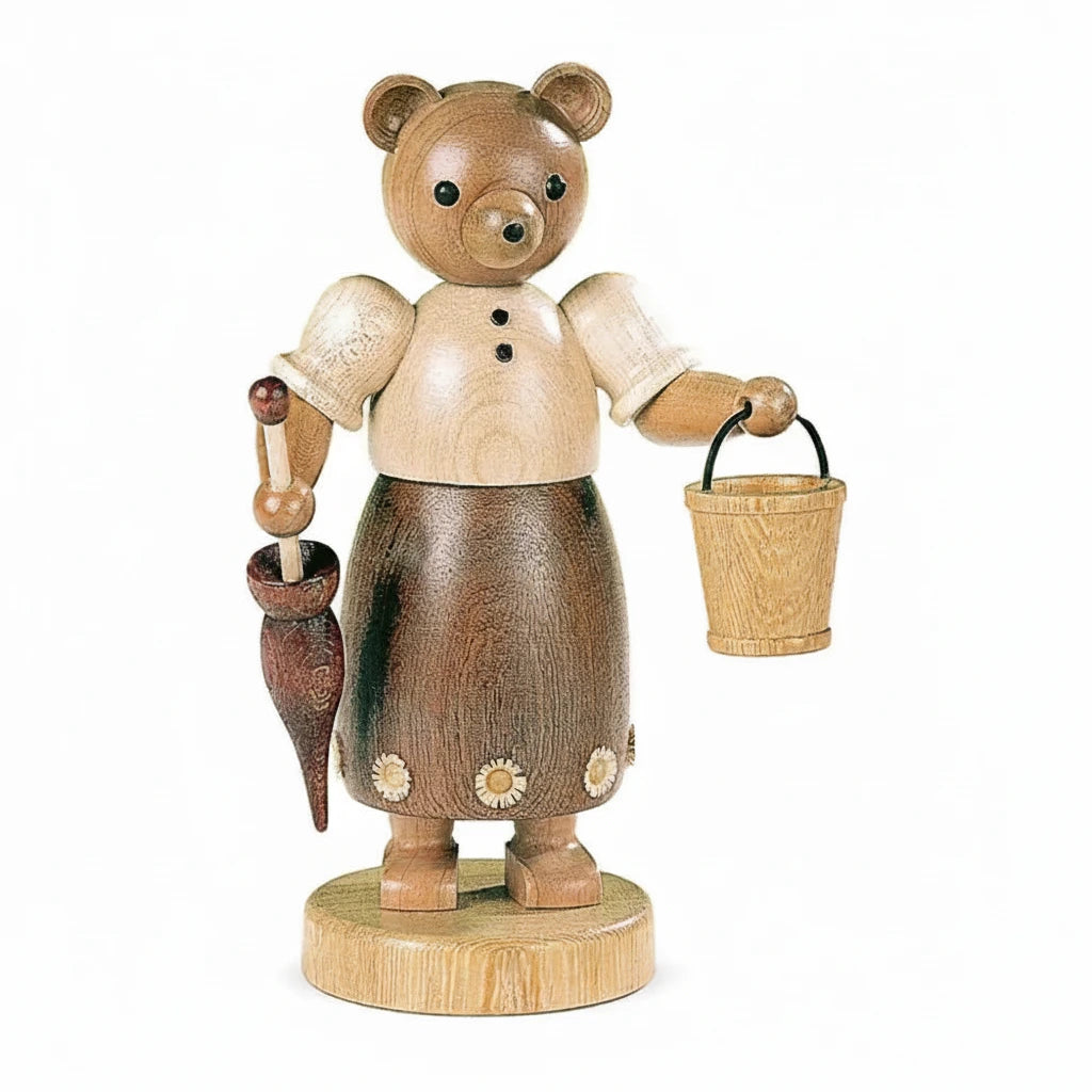 Bear woman nature
