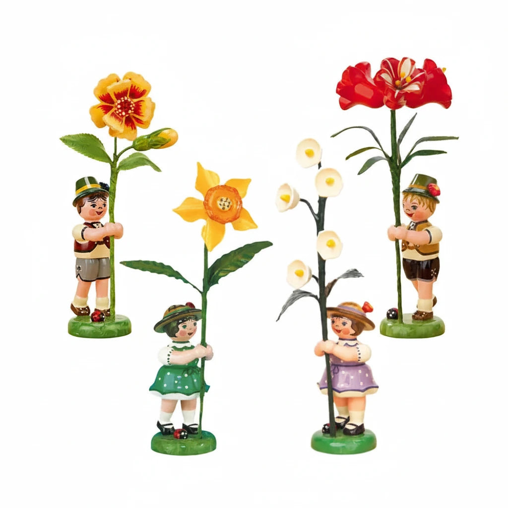 Flower Children Bundle Flower Round Dance (Set of 4)