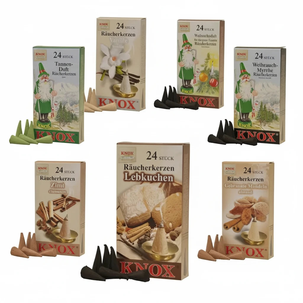Incense Cones Set (7 delightful fragrances)