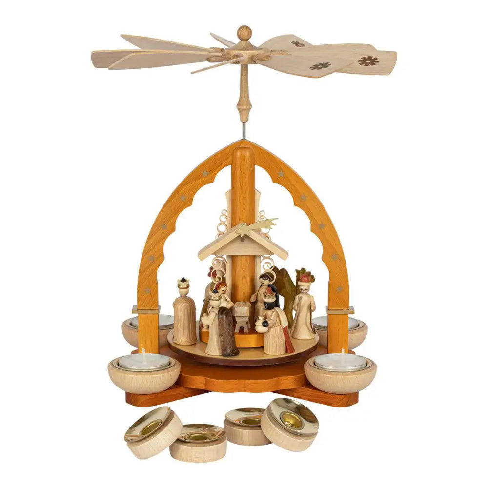 Natural Nativity Arch Pyramid