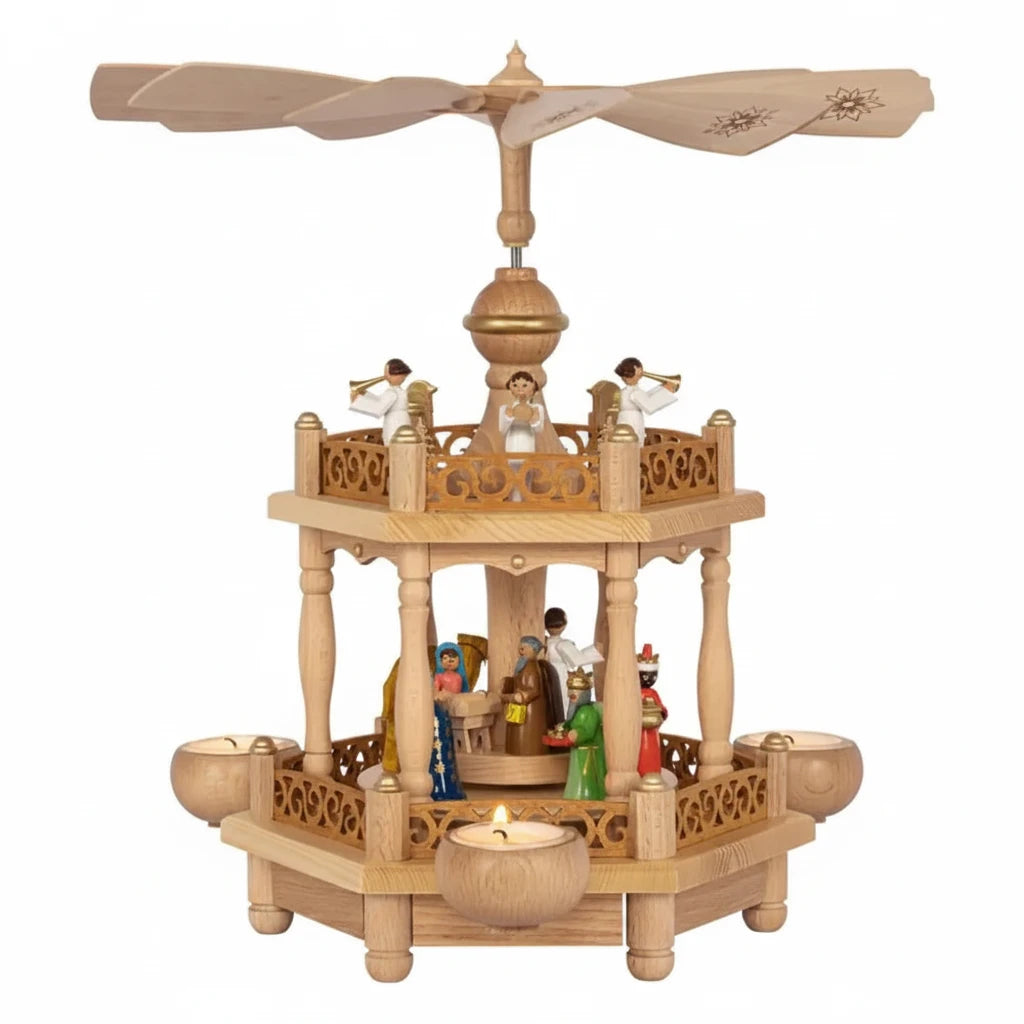 One-level-Pyramid – Nativity Scene colorful