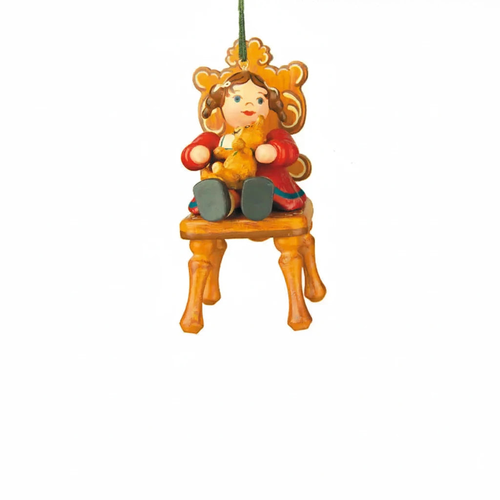 Ornament Child With Teddy