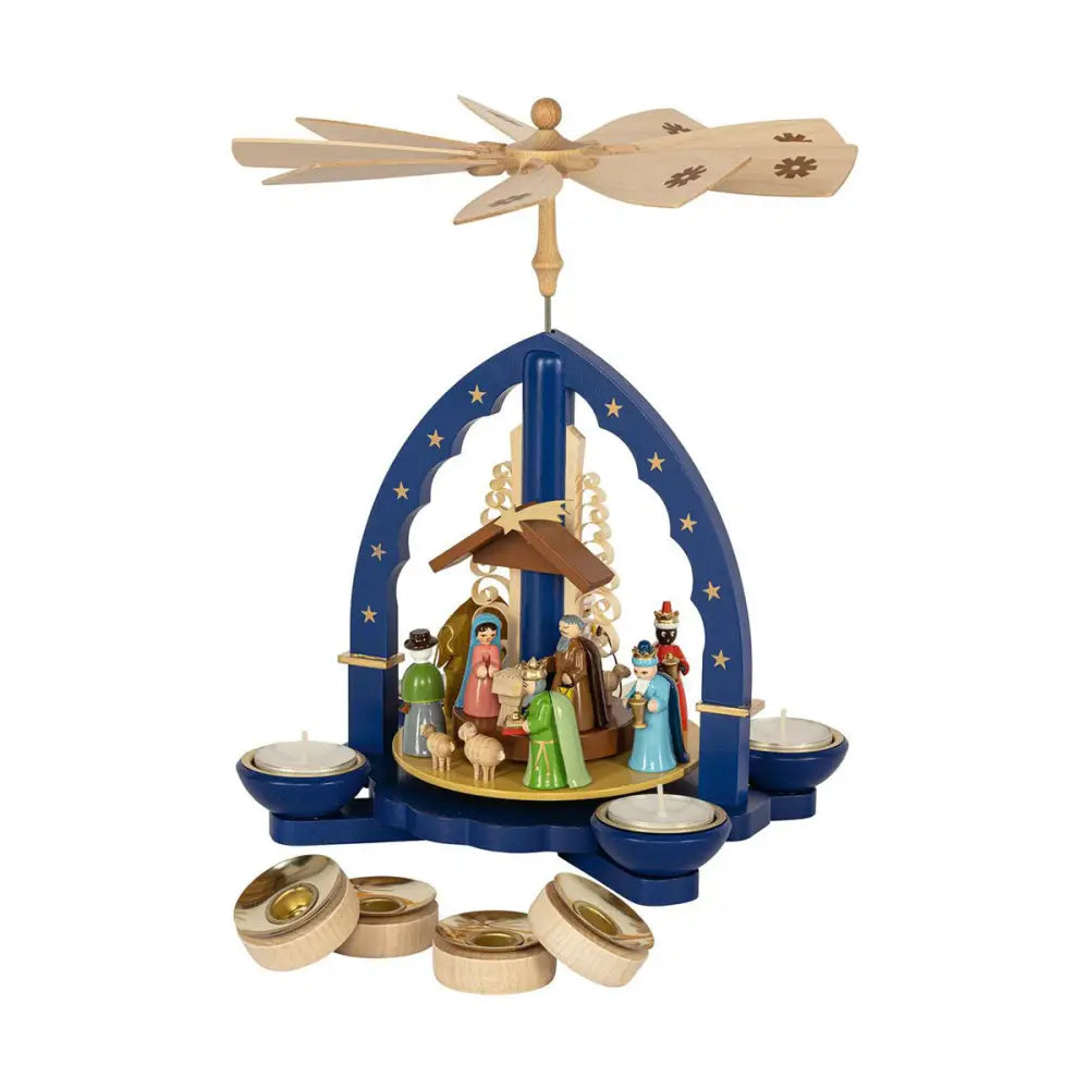 Pyramid – Three Wise Men blue