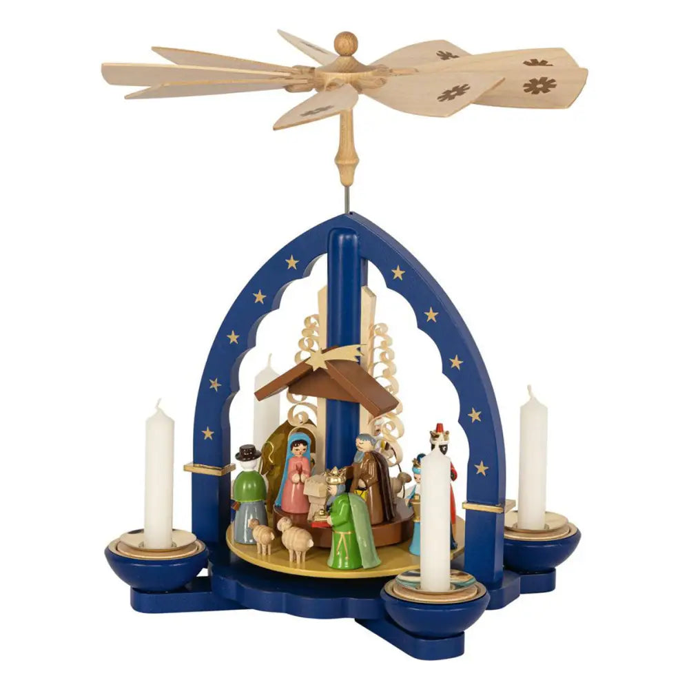 Pyramid – Three Wise Men blue