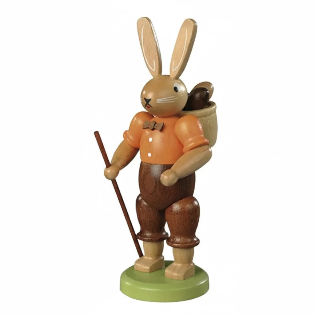 Rabbit Man With Walking Stick