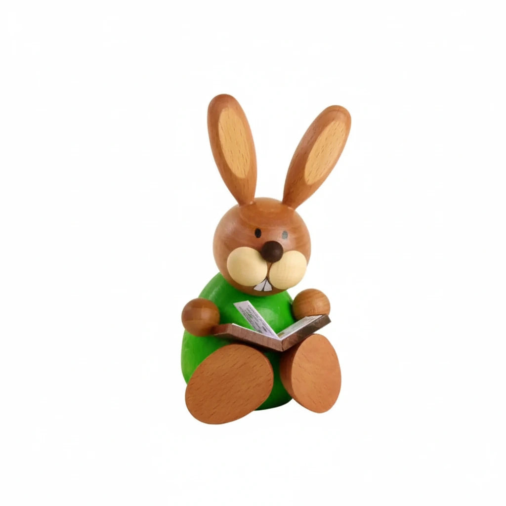 Rabbit with a book