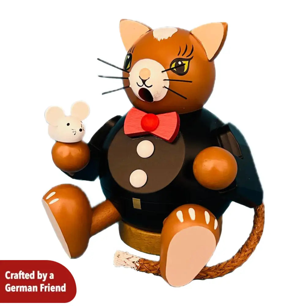 Smoker Cat with Mouse