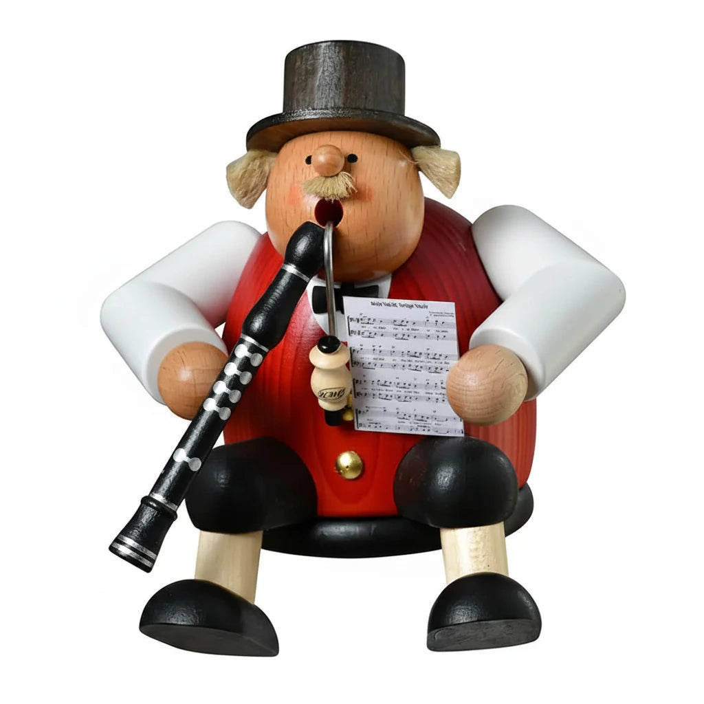 Smoker Clarinet Player sitting