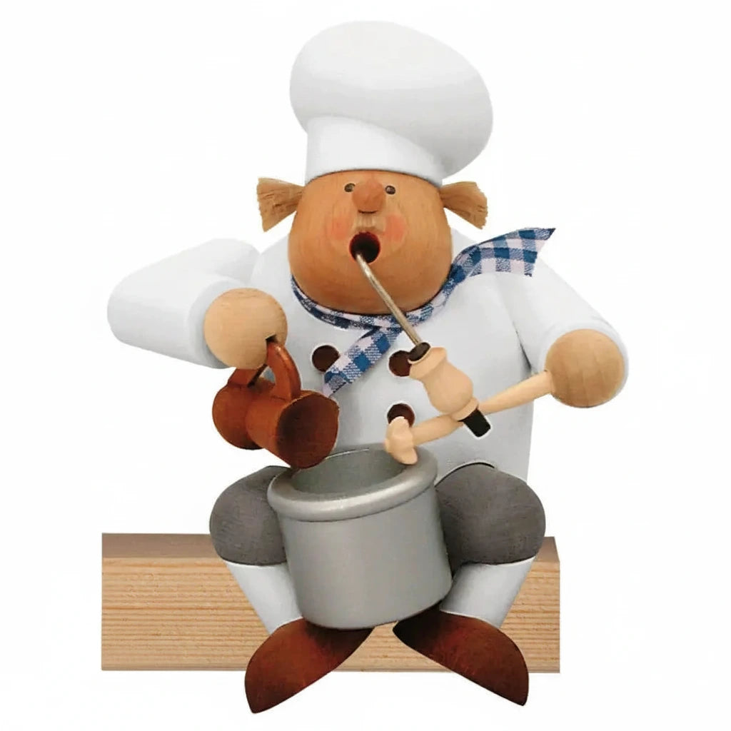Smoker Cook Sitting
