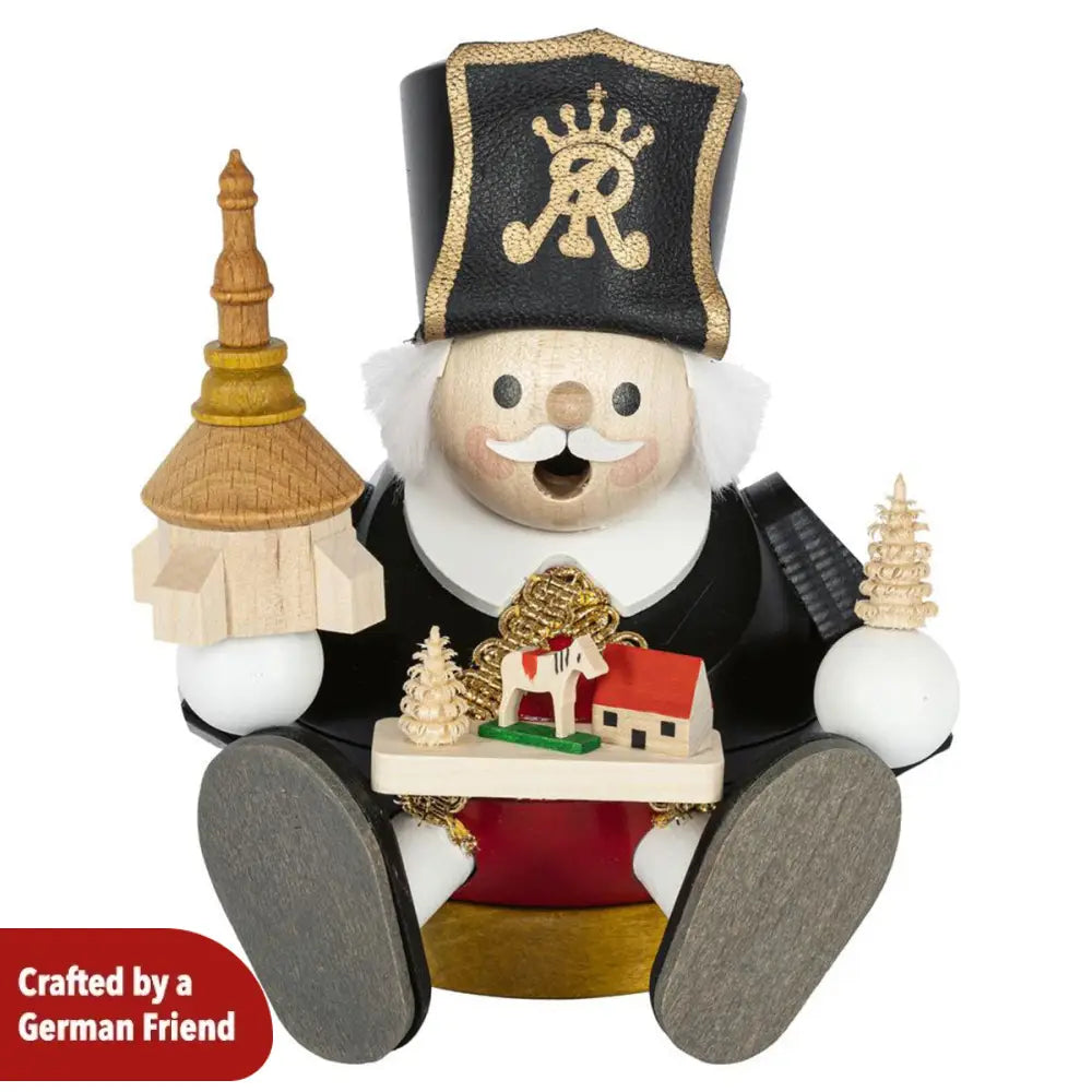 Smoker Seiffen Miner with Church