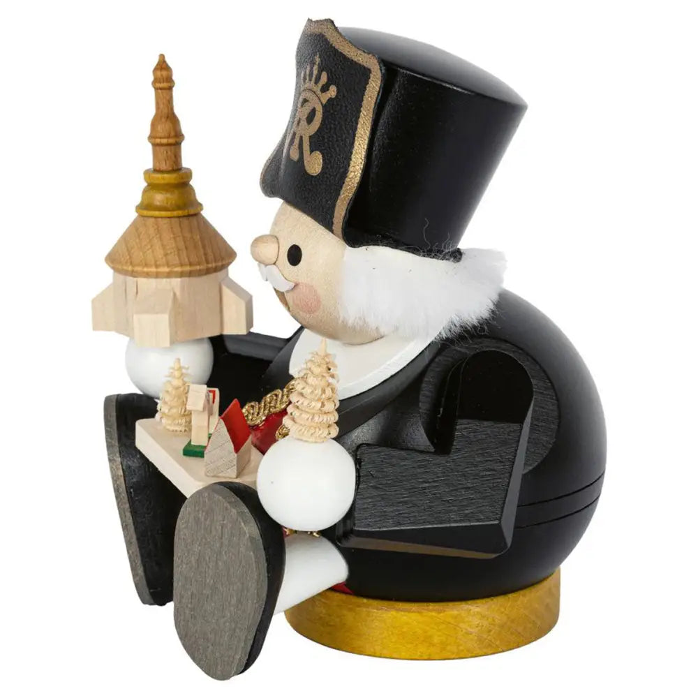 Smoker Seiffen Miner with Church