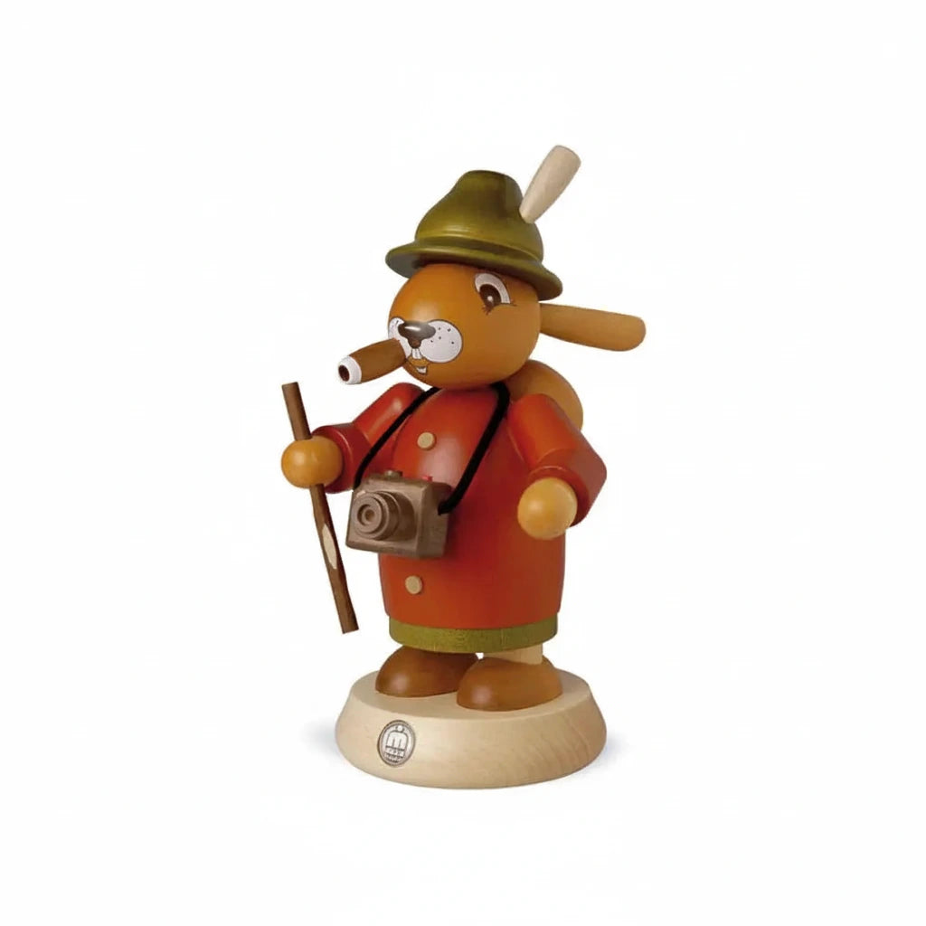 Smoking Man Easter Bunny Tourist