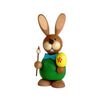 Rabbit with a paint brush and an easter egg