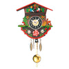 Miniature Quartz Pendulum Clock with Children's Seesaw