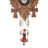 Miniature Quartz Rustic Pendulum Clock