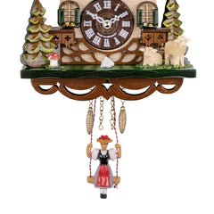 Miniature Black Forest Cuckoo Clock Swiss Chalet