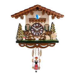 Miniature Black Forest Cuckoo Clock Swiss Chalet