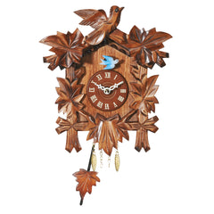 Miniature Black Forest Traditional Carved Cuckoo Clock