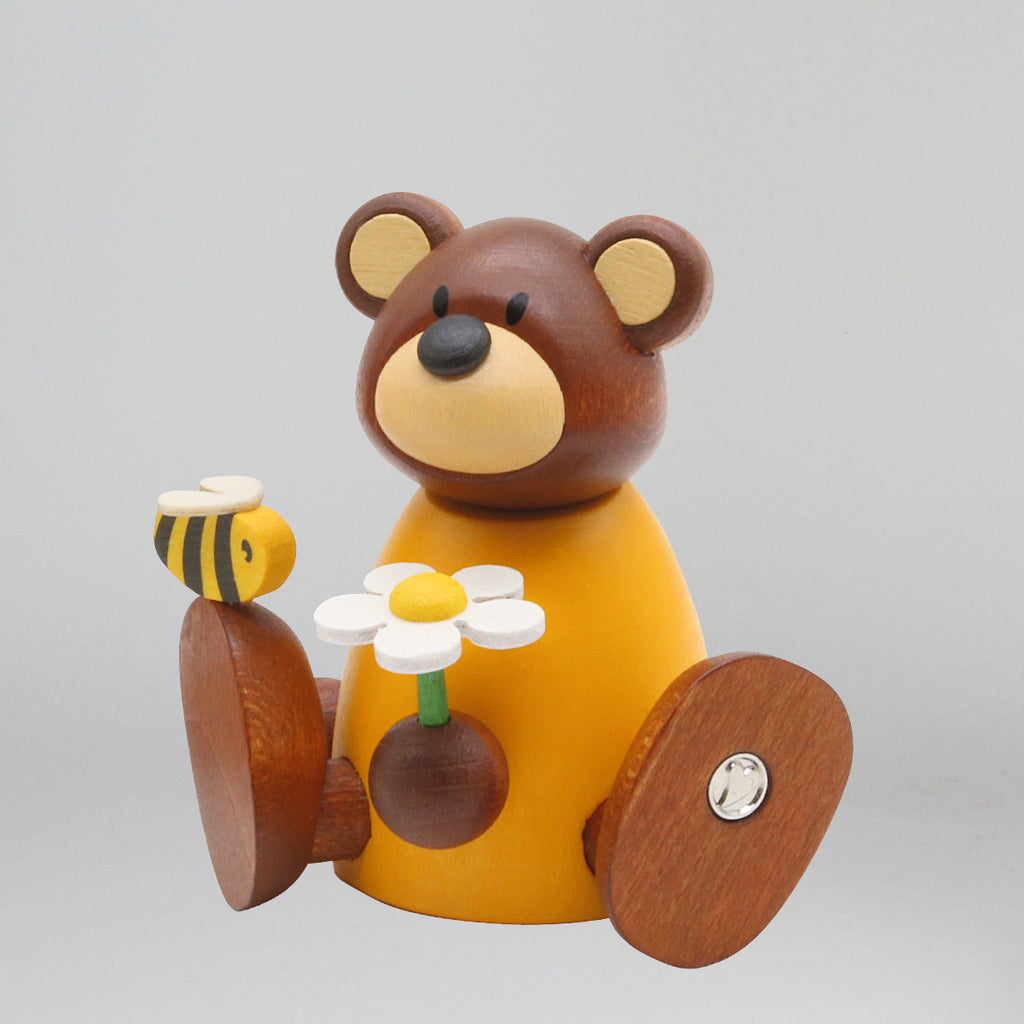 Bärbel Sitting with Flower