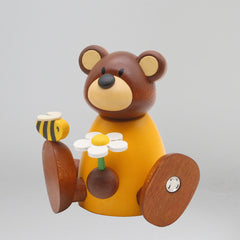 Bärbel Sitting with Flower