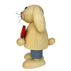 Natural Rabbit with Heart