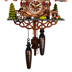 Black Forest House Quartz Cuckoo Clock with Music