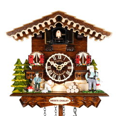 Quartz Cuckoo Clock Heidi’s Alpine Dream Chalet