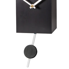 Modern Black Quartz Cuckoo Clock