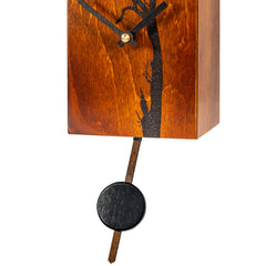 Modern Woodland Quartz Cuckoo Clock