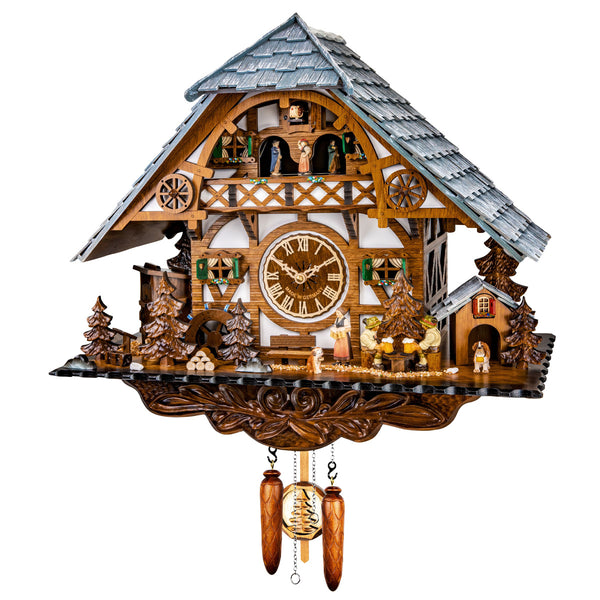 Quartz Beer Drinker Black Forest House Cuckoo Clock – Official