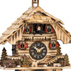 Black Forest House Quartz Cuckoo Clock Natural