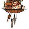 Quartz Cuckoo Clock with Music and Dancing Couple