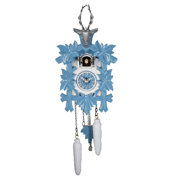 Elegant Black Forest Quartz Cuckoo Clock Azure Majesty – Official
