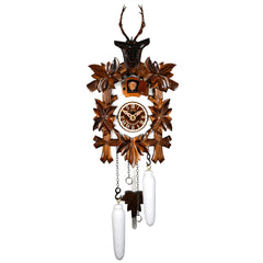 Elegant Black Forest Quartz Cuckoo Clock The Forest Majesty