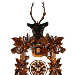 Elegant Black Forest Quartz Cuckoo Clock The Forest Majesty