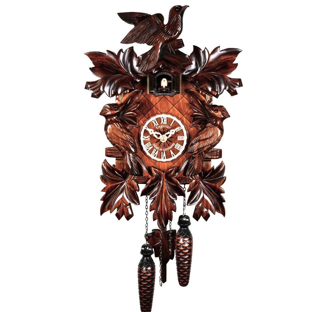 Quartz Cuckoo Clock Black Forest Whisper