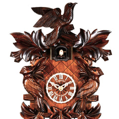 Quartz Cuckoo Clock Black Forest Whisper