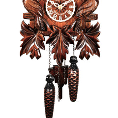 Quartz Cuckoo Clock Black Forest Whisper