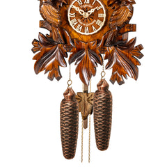 Traditional Cuckoo Clock–Three-Bird Design with 8-Day Movement