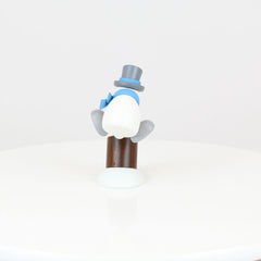 Snowman Otto Chopping Wood