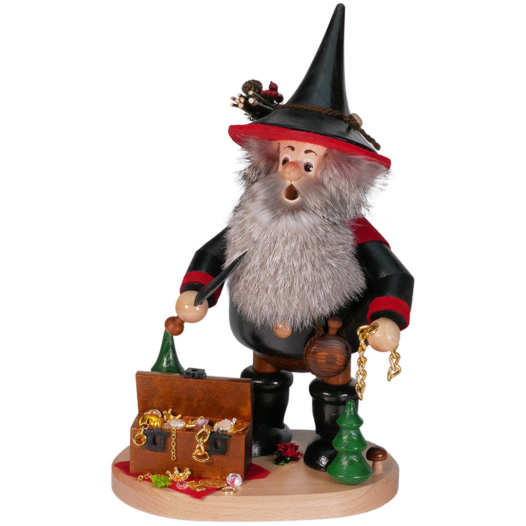 Mountain Man Treasure Chest Black Smoker