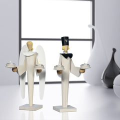 Tealight Holder White Angel