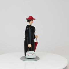 Smoker Financial Auditor Lady