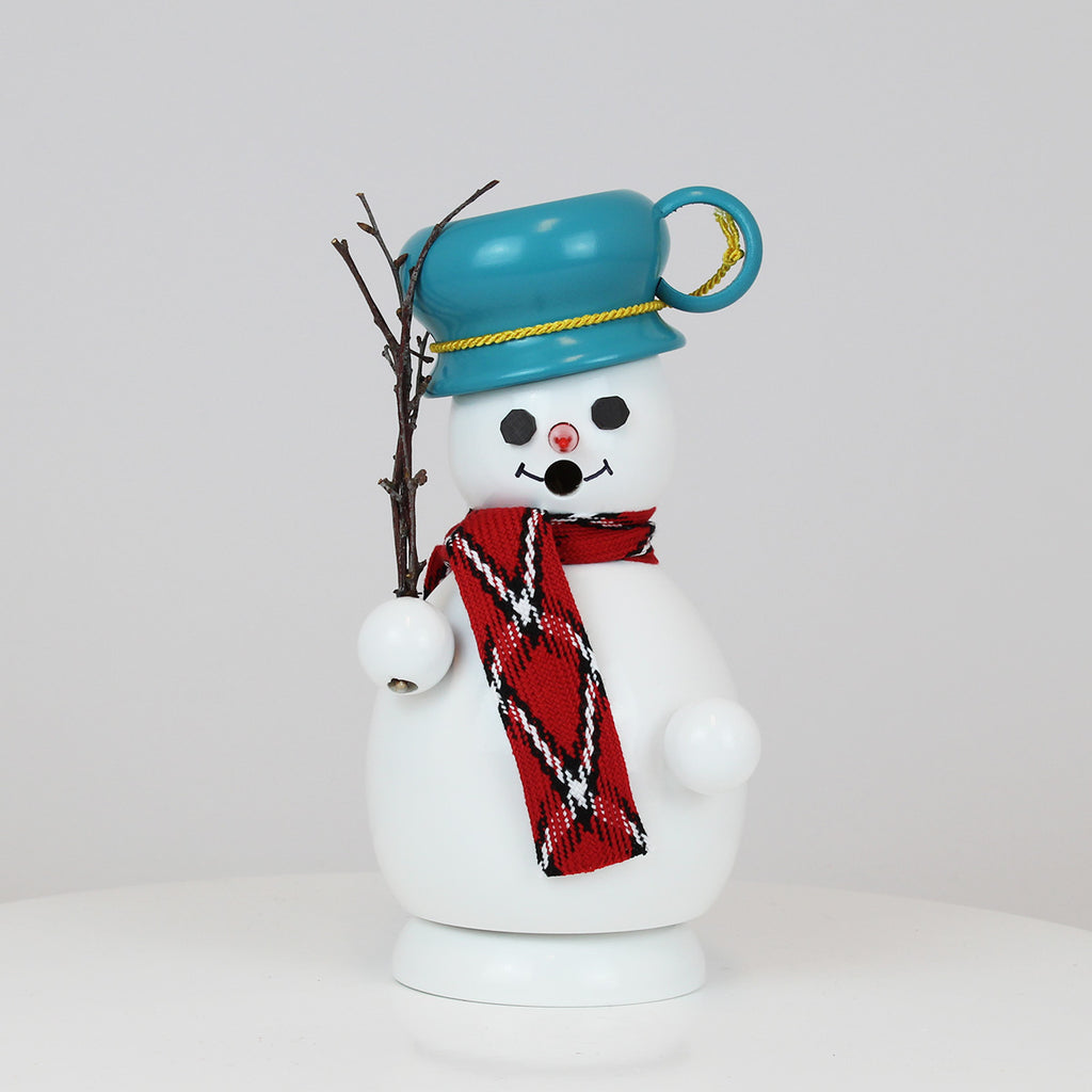 Smoker Snowman with Pot