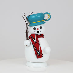 Smoker Snowman with Pot
