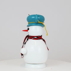 Smoker Snowman with Pot