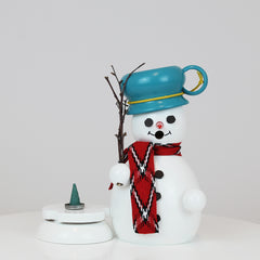 Smoker Snowman with Pot