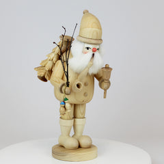 Smoker Medium Natural Santa Claus with Bell