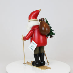Smoker Medium Santa Claus on Ski