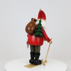 Smoker Medium Santa Claus on Ski